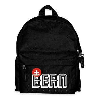 Bern Swiss City Emblem - Kids' Backpack - black - Front