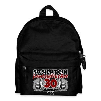 30. Geburtstag Lustiger Spruch fantastisch - Kinder Rucksack - Schwarz - Vorne