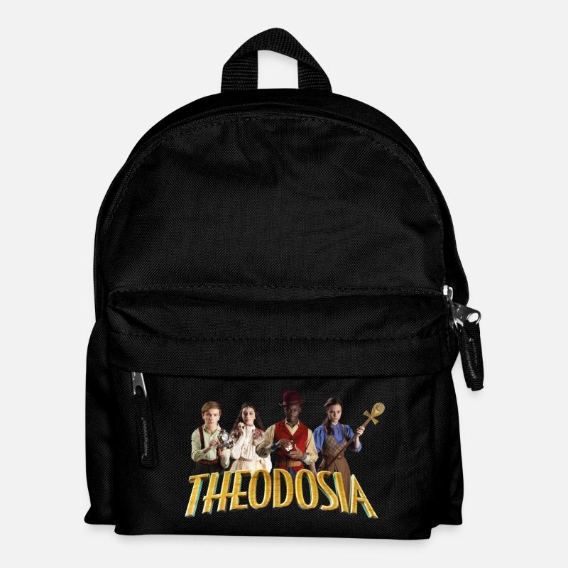 Theodosia Theo Mit Henry, Will Und Safiya - Kinder Rucksack - Schwarz