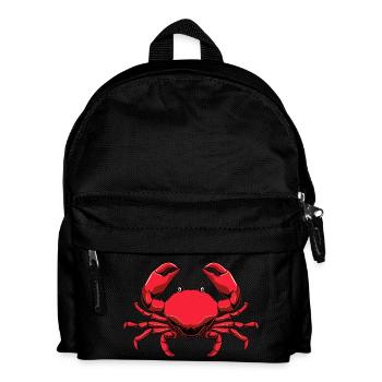 Crab - Kids' Backpack - black - Front