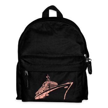 Cruise Ship Cruise Ship Luxury - Kids' Backpack - black - Front