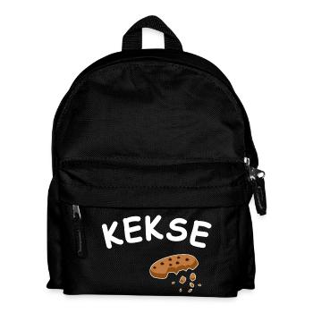 Kekse - Kinder Rucksack - Schwarz - Vorne