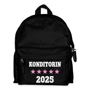 Pastry Chef 2025 New Job Work Training Apprenticeship - Kids' Backpack - black - Front
