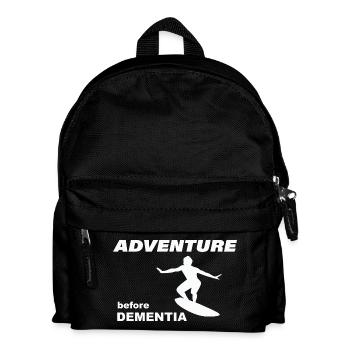 SURF ADVENTURE - Kinder Rucksack - Schwarz - Vorne