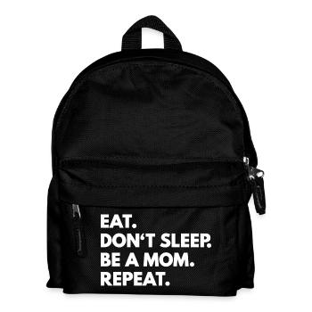 Mother lack of sleep - Kids' Backpack - black - Front