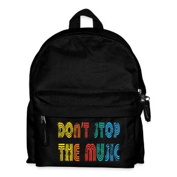 Don ́t stop music - Kids' Backpack - black - Front