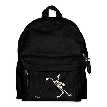Free and Happy Shelled Hen - Kids' Backpack - black - Front