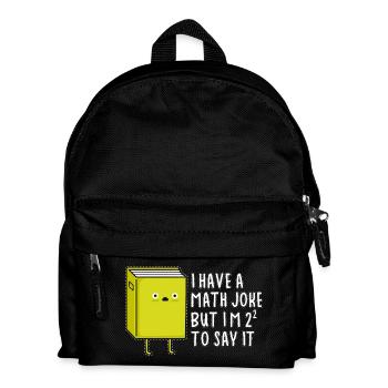 Math Nerd Étudiants Professeur d’Université Mathématiques - Sac à dos Enfant - noir - Devant