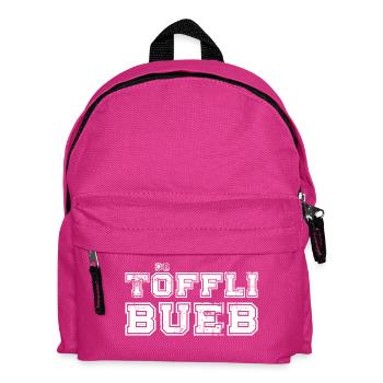 Töfflibueb College Style Distressed - Kids' Backpack - fuchsia - Front