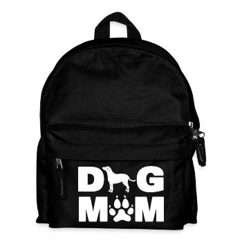Curly Coated Retriever Silhouette Dog Mom Lover - Kids' Backpack - black - Front