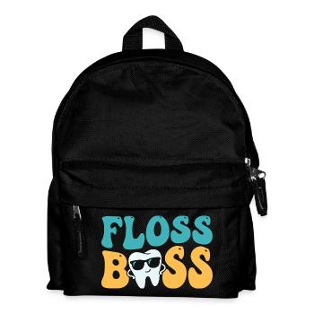 Assistant dentaire dentaire Floss - Sac à dos Enfant - noir - Devant