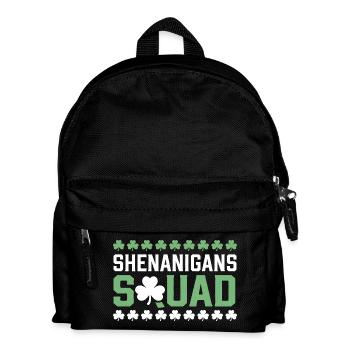 Équipe de Chicanements Shamrock Tee - Sac à dos Enfant - noir - Devant