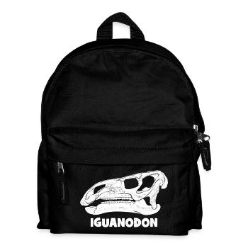 Fossile d’iguanodon - Sac à dos Enfant - noir - Devant