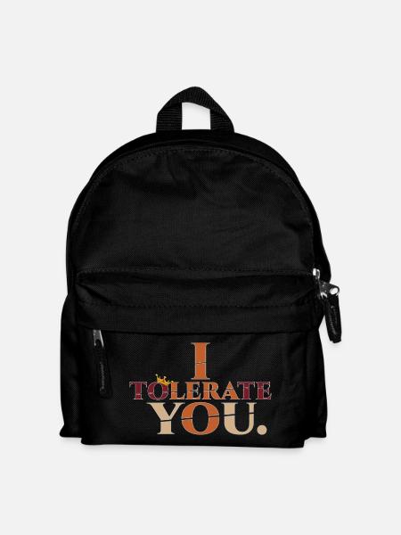 Tolérer2 - Sac à dos Enfant - noir