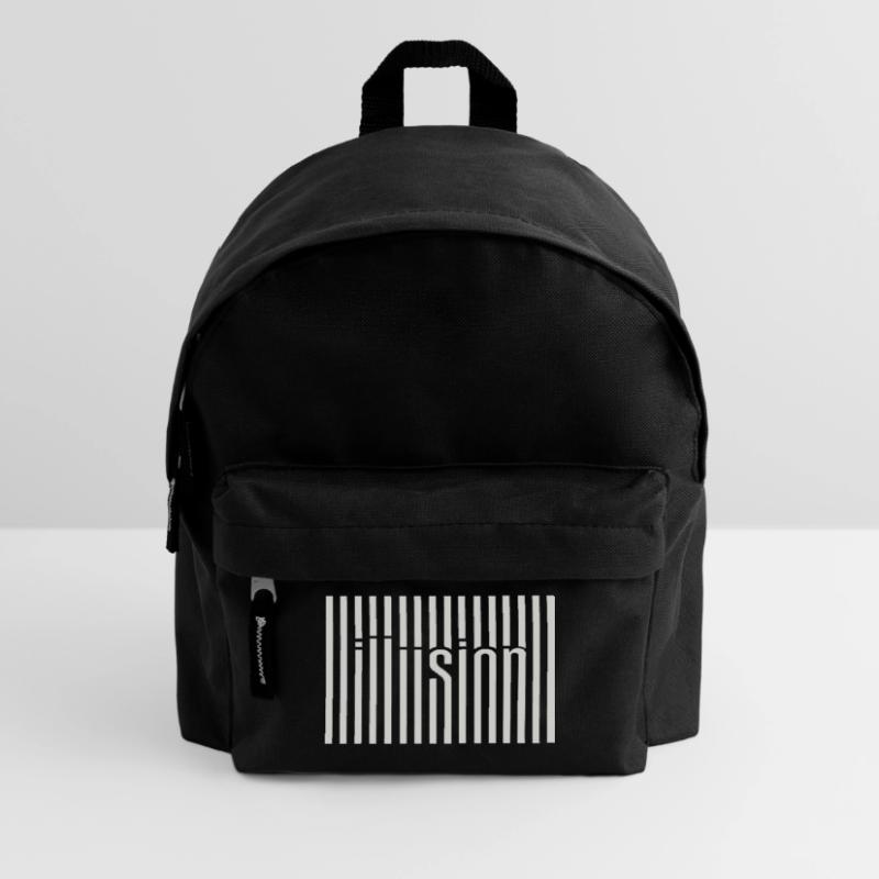 Barcode Illusion  Kinder Rucksack