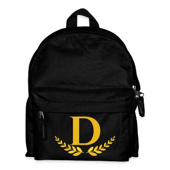 D - Kinder Rucksack - Schwarz - Vorne