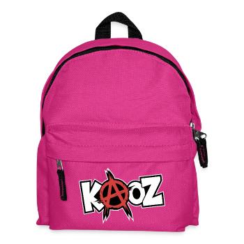 Kool KAOZ Anarchy Graffiti - Kids' Backpack - fuchsia - Front