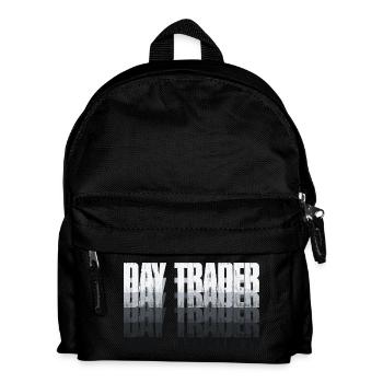 Day Trader Aktienmarkt Börse Trader - Kinder Rucksack - Schwarz - Vorne