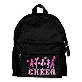 Cheer Squad Cheerleader Sport Mädchen - Kinder Rucksack - Schwarz - Vorne
