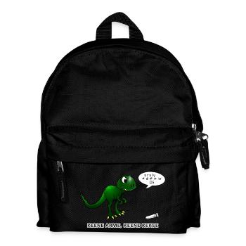 T-Rex D5 - Kinder Rucksack - Schwarz - Vorne