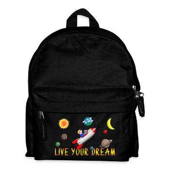 vivez votre rêve - Sac à dos Enfant - noir - Devant