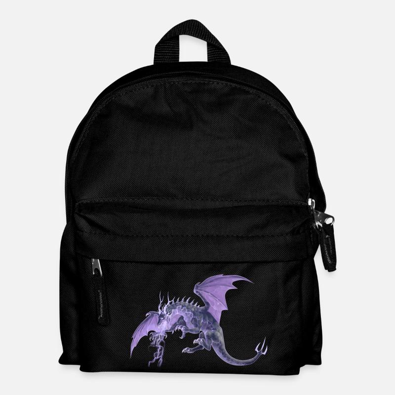 lightning dragon - Kinder Rucksack - Schwarz