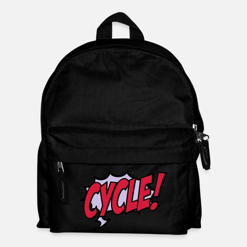 Radsport - Kinder Rucksack - Schwarz