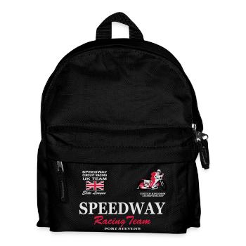 Speedway Poloshirt UK-Team - Kinder Rucksack - Schwarz - Vorne