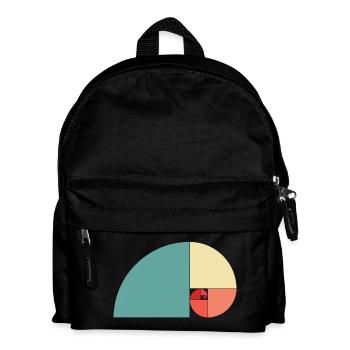 Couleur du ratio d’or - Sac à dos Enfant - noir - Devant