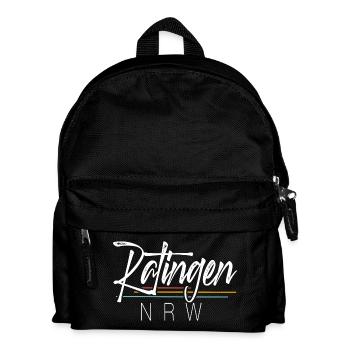 Ratingen Nrw - Kinder Rucksack - Schwarz - Vorne