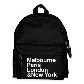 GRAND SLAM Tennis - Kinder Rucksack - Schwarz - Vorne