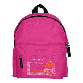 Duomo de Florence en Italie - Sac à dos Enfant - fuchsia - Devant