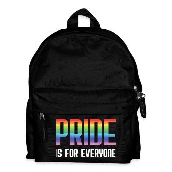LGBT Pride Month - Pride ist für alle da - Kinder Rucksack - Schwarz - Vorne