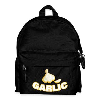GARLIC - Kinder Rucksack - Schwarz - Vorne