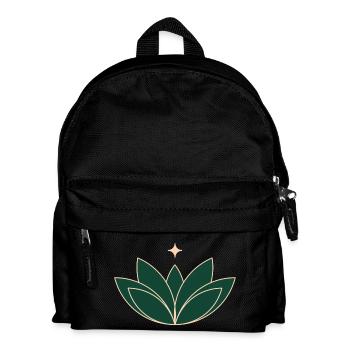 Lotus Lotus Flower - Kids' Backpack - black - Front