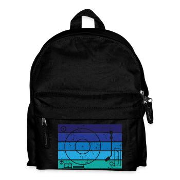 Vinyl - Kids' Backpack - black - Front