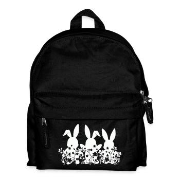 Lapin de Pâques - Sac à dos Enfant - noir - Devant