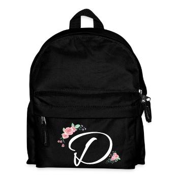 Brief der Blumen - Kinder Rucksack - Schwarz - Vorne