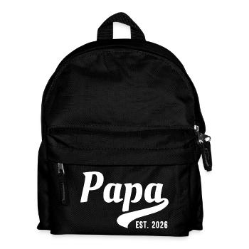 Papa established 2026 - Kids' Backpack - black - Front