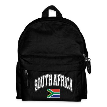 South Africa South Africa Flag - Kids' Backpack - black - Front