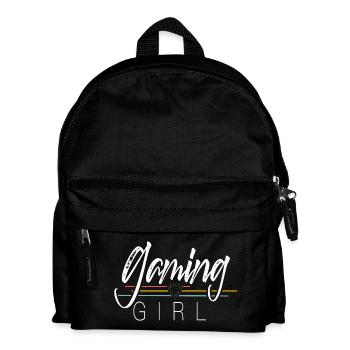 Gaming Girl - Kinder Rucksack - Schwarz - Vorne