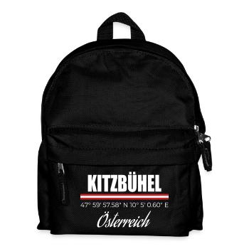 Kitzbühel - Kinder Rucksack - Schwarz - Vorne