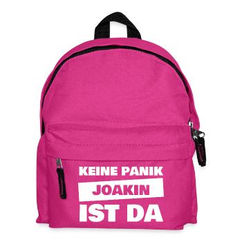 Joakin as a given name - Kids' Backpack - fuchsia - Front