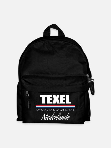 Texel - Kinder Rucksack - Schwarz