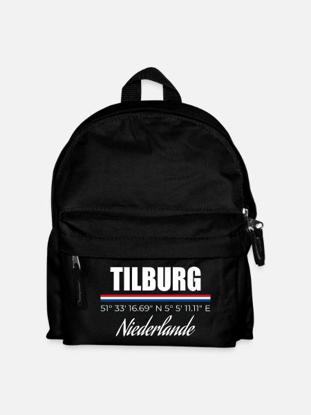 Tilburg - Kinder Rucksack - Schwarz