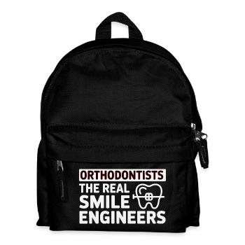 Dental Expert Structural Alignment Engineer Gear  - Kids' Backpack - black - Front