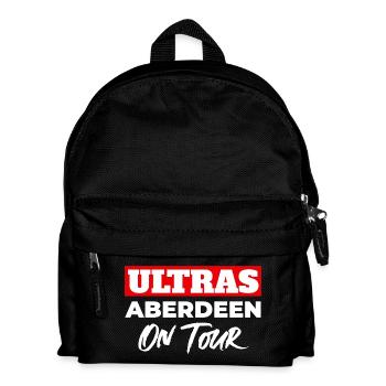 Ultras Aberdeen auf Tour - Kinder Rucksack - Schwarz - Vorne