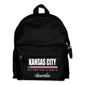 Kansas City - Kids' Backpack - black - Front