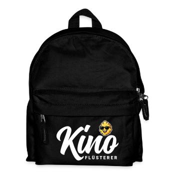 Kino Flüsterer - Kinder Rucksack - Schwarz - Vorne