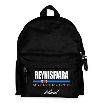 Reynisfjara - Kids' Backpack - black - Front